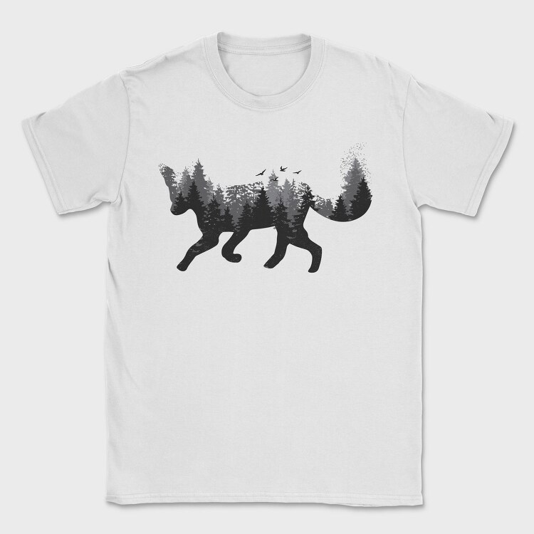 Fox Forest, Tricou Barbati (Unisex)