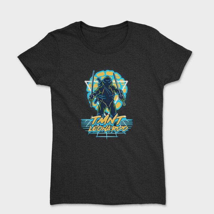 Ninjaturtles Leonardo Splash Art 99, Tricou Femei
