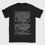 Mountains 3d, Tricou Barbati (Unisex)