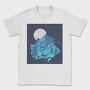 Watercolour Moon Landscape, Tricou Barbati (Unisex)