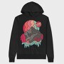 Mountain Rainbow Planets, Hanorac Oversize Barbati (Unisex)