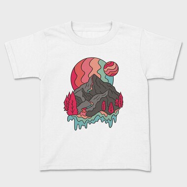 Mountain Rainbow Planets, Tricou Copii