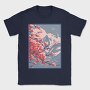 Sakura Mountains Paint, Tricou Barbati (Unisex)