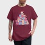 Cats Christmas Tree, Tricou Barbati (Unisex)