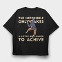 Rock Climber, Tricou Oversize Barbati (Unisex)