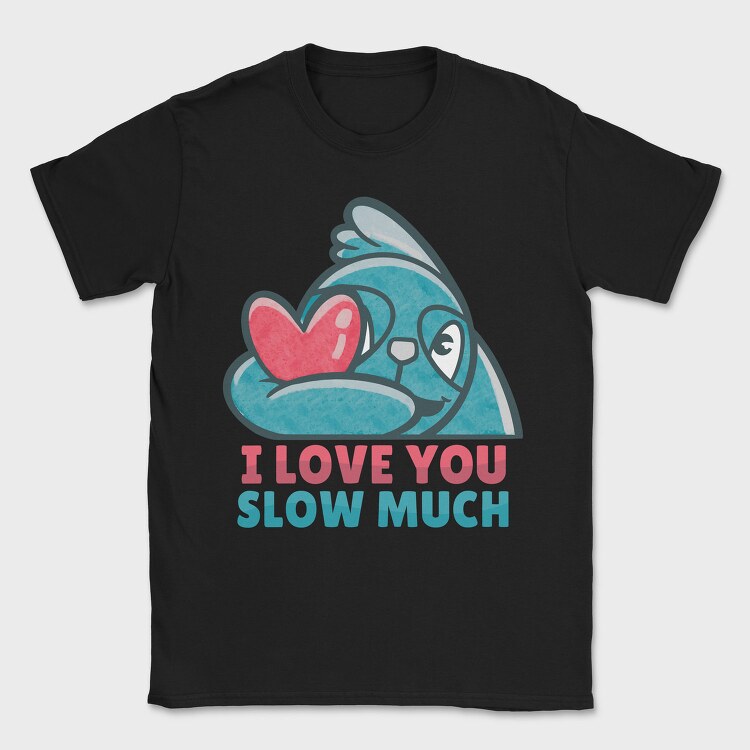 Heart Sloth, Tricou Barbati (Unisex)