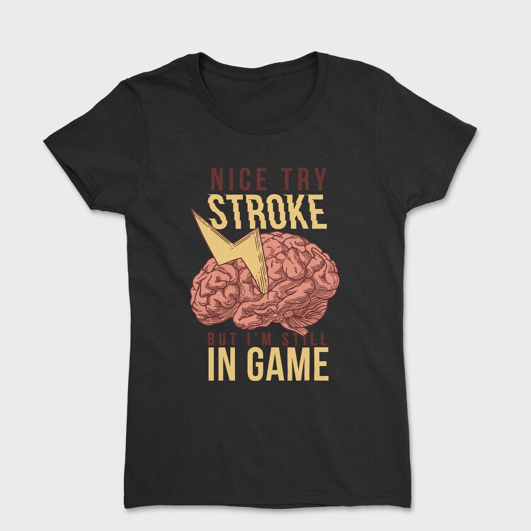 Brain Lightning Quote, Tricou Femei