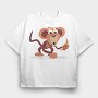 Bananaman, Tricou Oversize Barbati (Unisex)