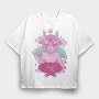 Baphomet Demon Baby, Tricou Oversize Barbati (Unisex)