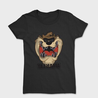 Tazmania Taz Anger Animal Eyes, Tricou Femei