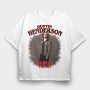 Dustin Halftone Stranger, Tricou Oversize Barbati (Unisex)