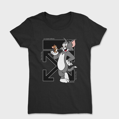 Tom And Jerry City Trip Los Angeles New York, Tricou Femei