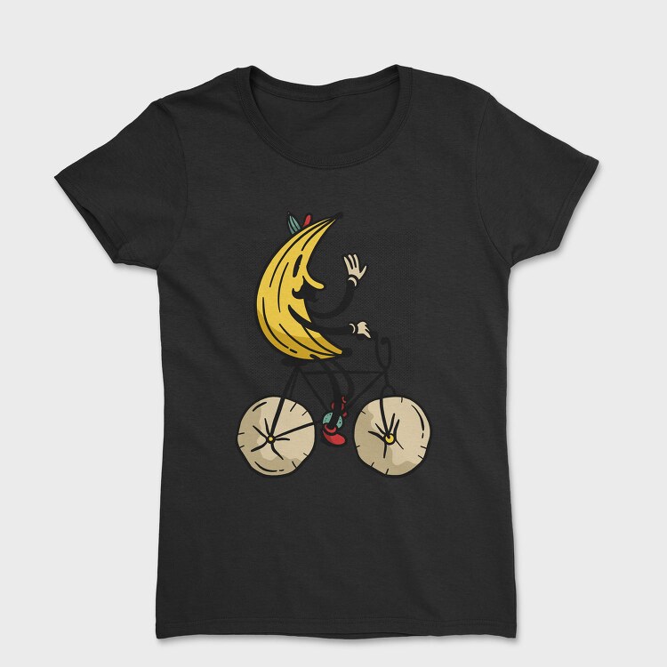 Banana Riding Bike, Tricou Femei