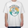 Ghost Big Arms, Tricou Oversize Barbati (Unisex)
