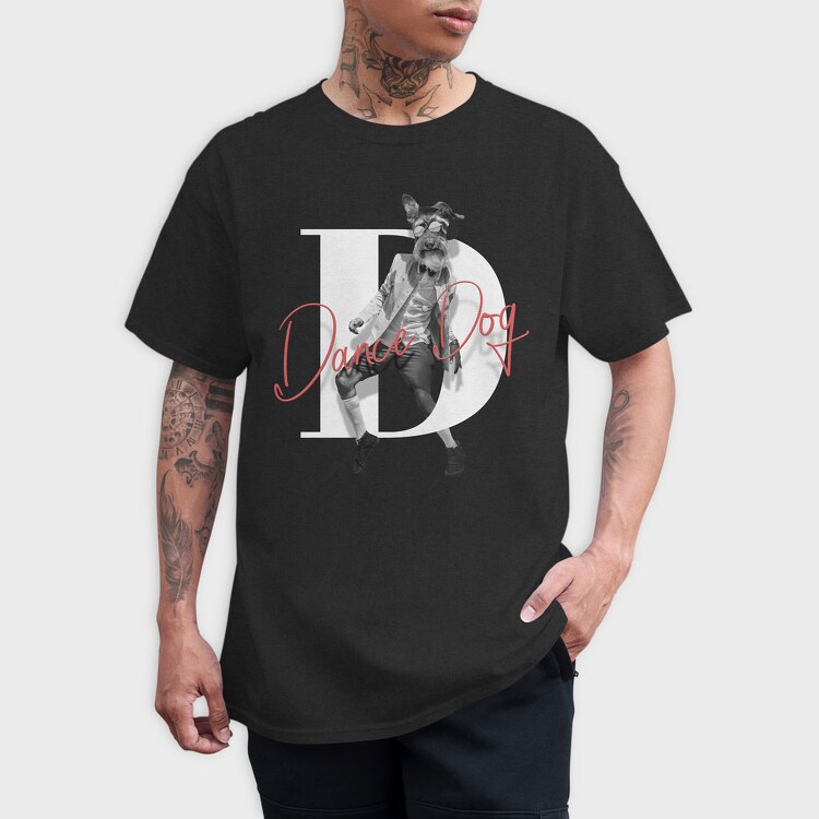 Human Dog Dance, Tricou Barbati (Unisex)