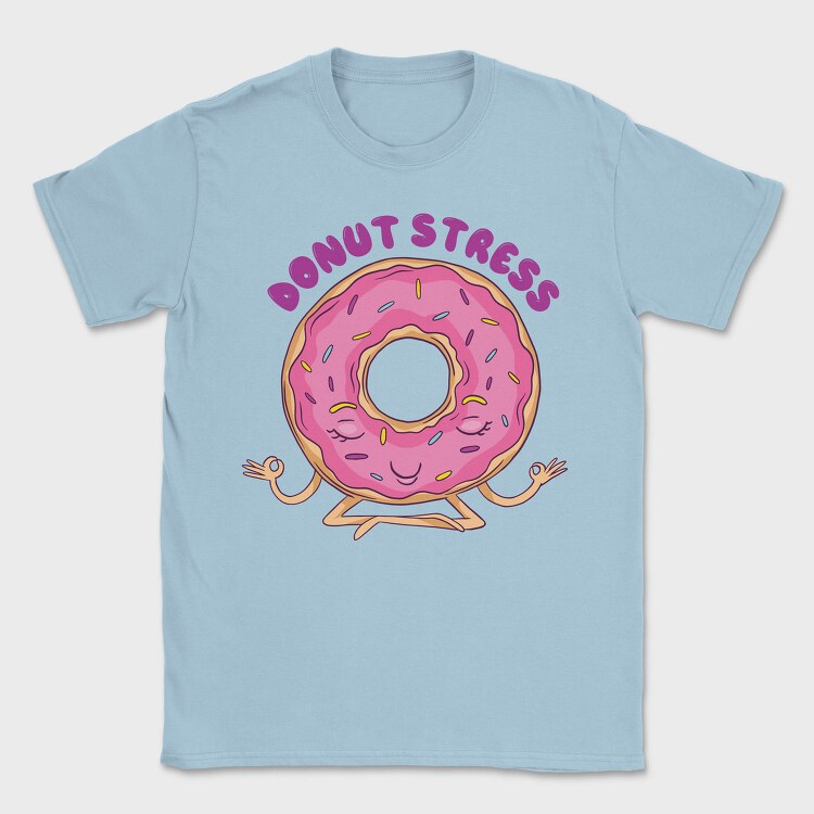 Donut Stress, Tricou Barbati (Unisex)