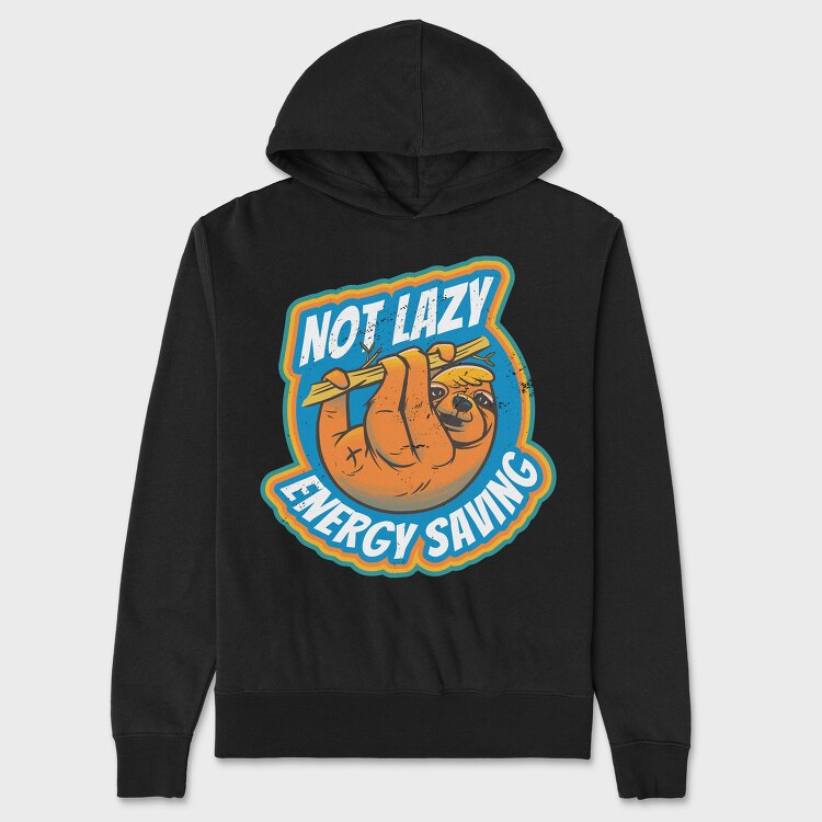 Not Lazy Energy Saving, Hanorac Oversize Barbati (Unisex)