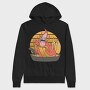 Banana Fire, Hanorac Oversize Barbati (Unisex)