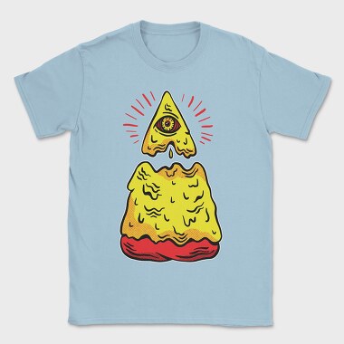 Illuminati Pizza, Tricou Barbati (Unisex)