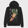 carrot crazy kawaii, Hanorac Oversize Barbati (Unisex)