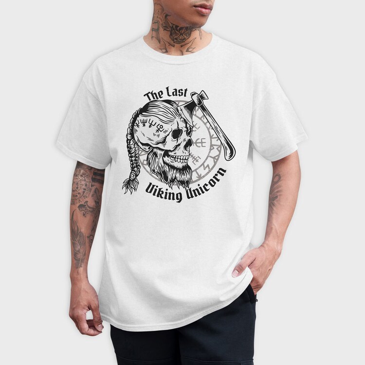 The Last Viking Unicorn, Tricou Barbati (Unisex)