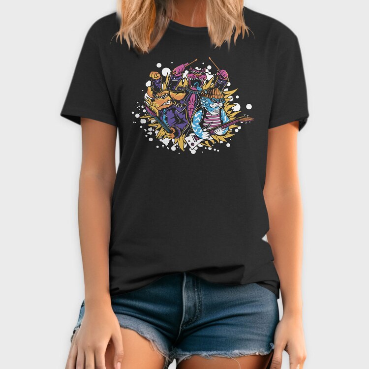 Animal Rock Band, Tricou Barbati (Unisex)