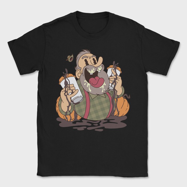 Tricou Barbati (Unisex) Imprimat digital direct in tesatura, bumbac premium 100%.