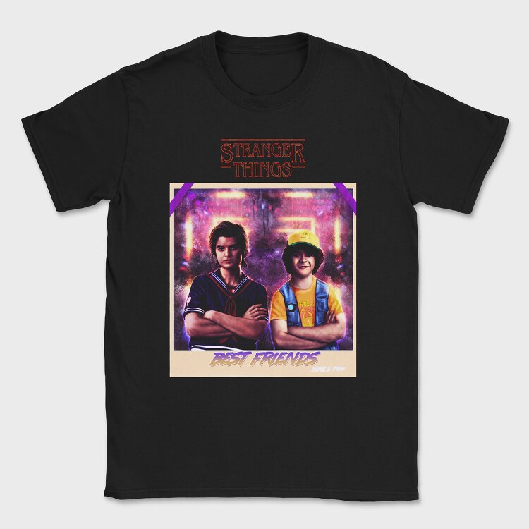 Stranger Things Best Friends, Tricou Barbati (Unisex)