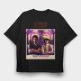 Stranger Things Best Friends, Tricou Oversize Barbati (Unisex)