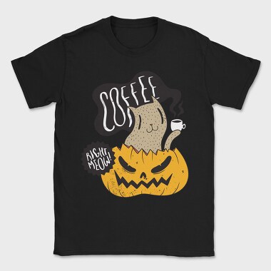 Coffee Right Meow, Tricou Barbati (Unisex)