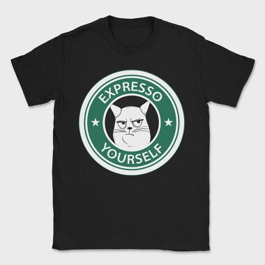 Expresso Yourself, Tricou Barbati (Unisex)