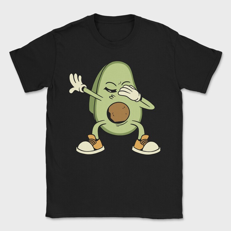 Dabbing Avocado, Tricou Barbati (Unisex)