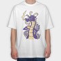Dragon Coffe, Tricou Oversize Barbati (Unisex)