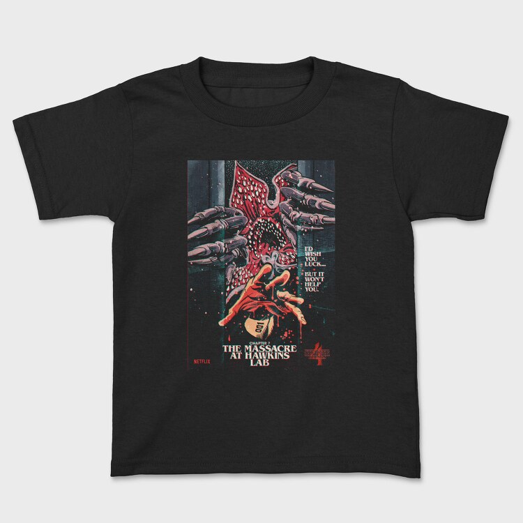 Stranger Things Eagle 07, Tricou Copii