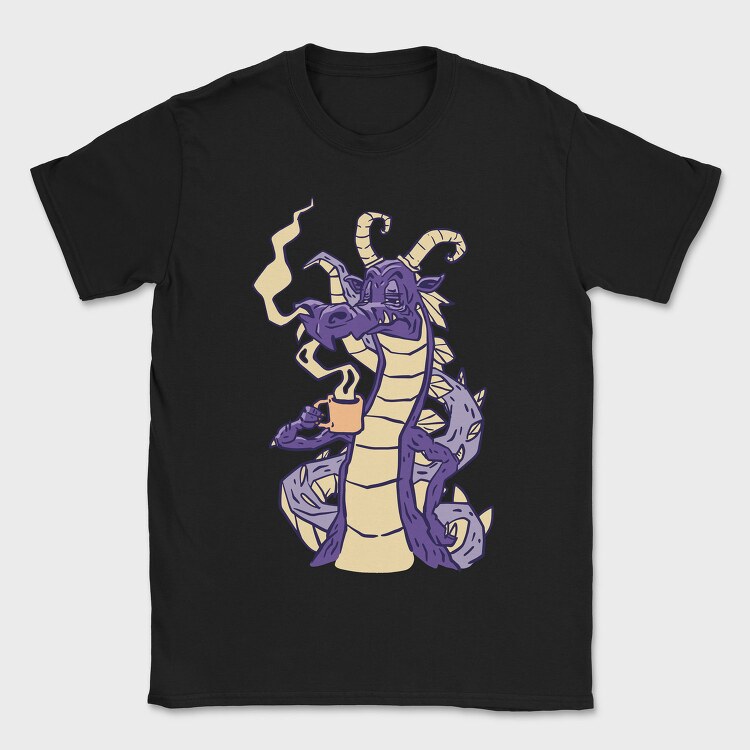 Dragon Coffe, Tricou Barbati (Unisex)
