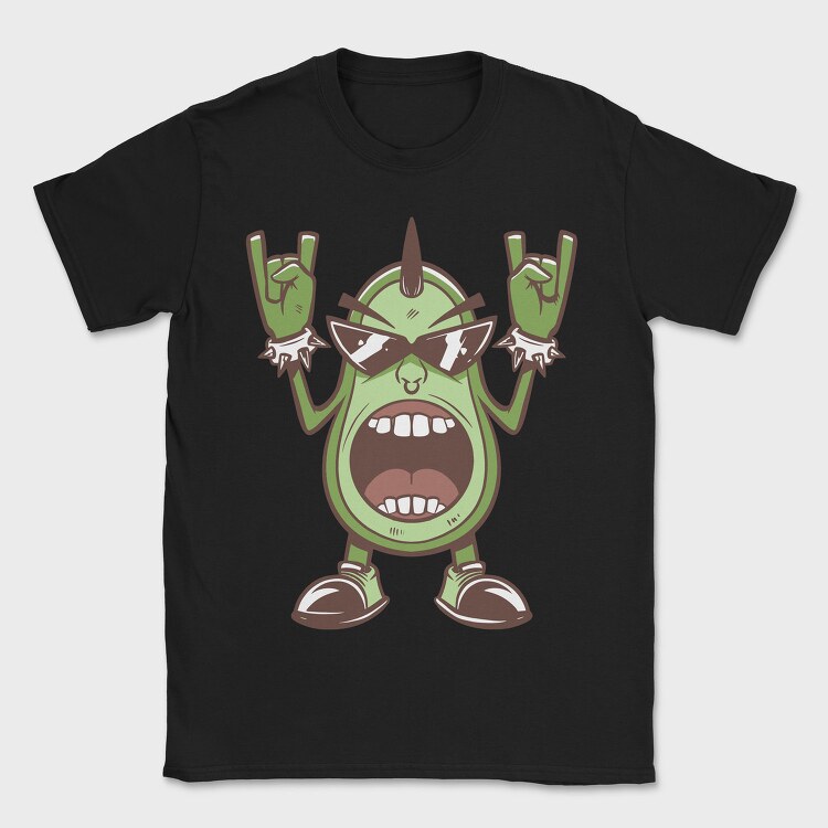 Metalavocado, Tricou Barbati (Unisex)