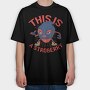 This Is A Stroberry, Tricou Oversize Barbati (Unisex)