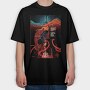 Stranger Things Dive, Tricou Oversize Barbati (Unisex)
