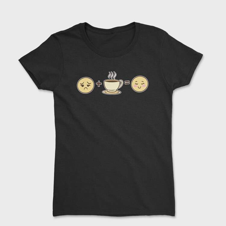 Coffee Emojis, Tricou Femei