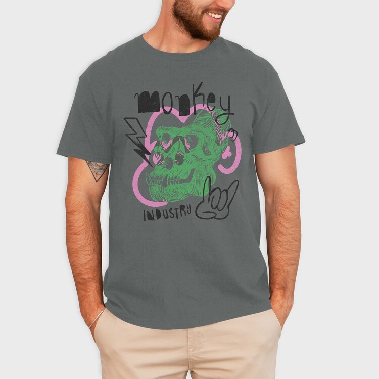 Animal Skulls 3, Tricou Barbati (Unisex)