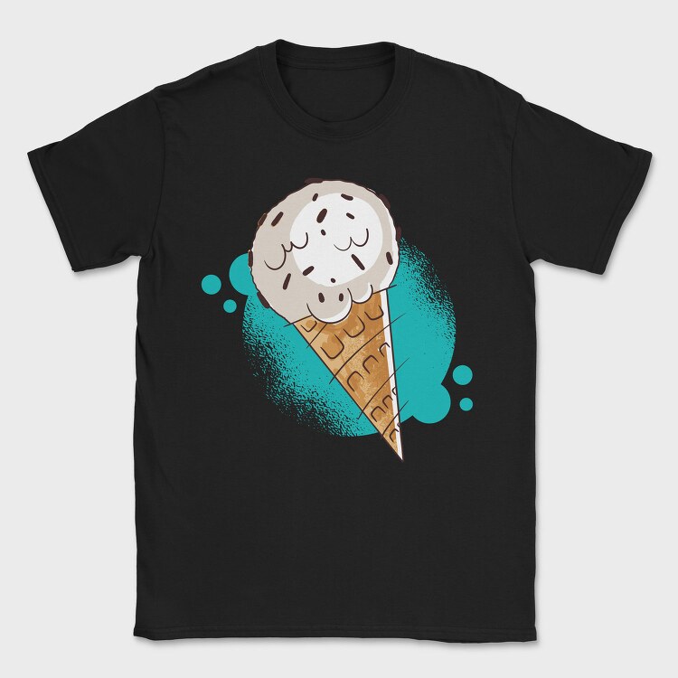 Chocolate Chipicecream, Tricou Barbati (Unisex)