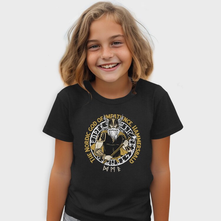 The Nordic God Viking, Tricou Copii