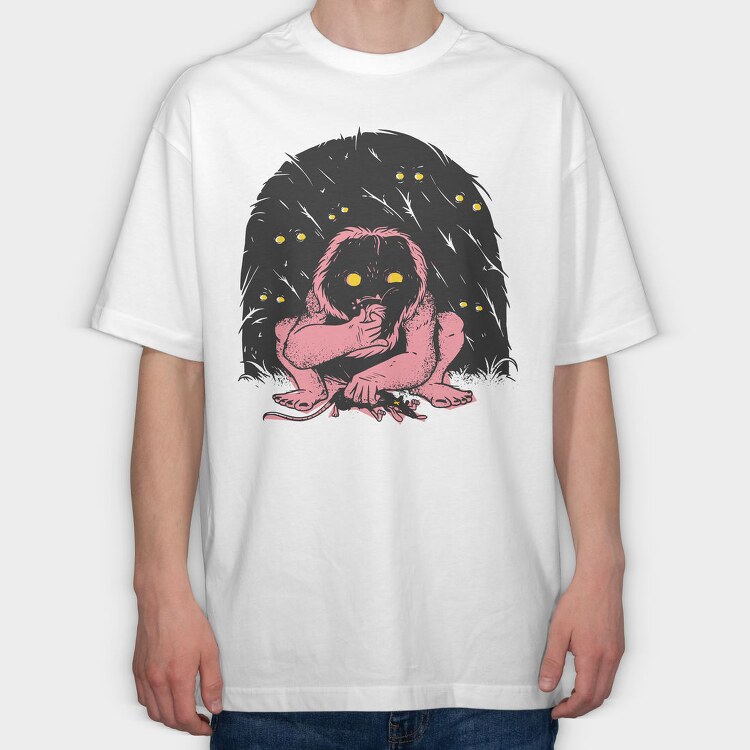 Wild Creature, Tricou Oversize Barbati (Unisex)