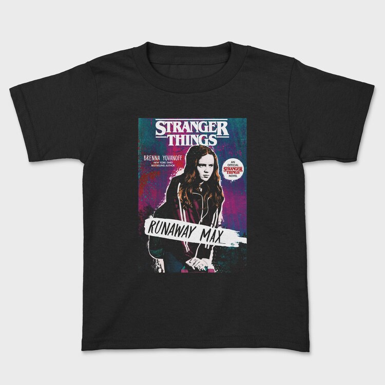 Stranger Things Runaway Max, Tricou Copii
