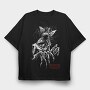 Stranger Things Sketch, Tricou Oversize Barbati (Unisex)