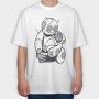 Voodoo Beer, Tricou Oversize Barbati (Unisex)