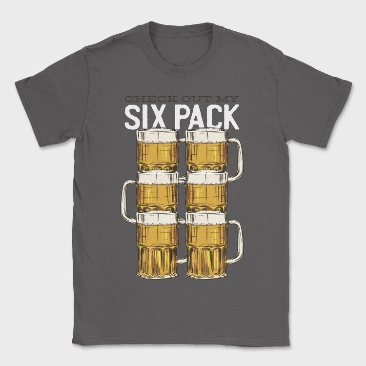 Beer Sixpack, Tricou Barbati (Unisex)