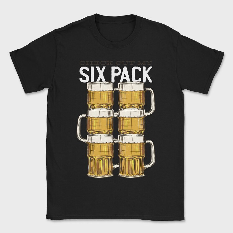 Beer Sixpack, Tricou Barbati (Unisex)