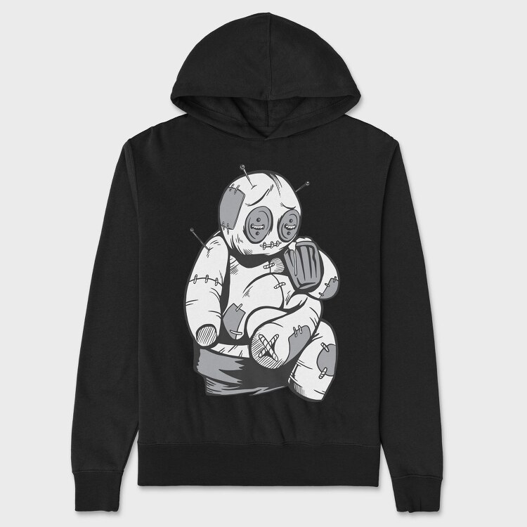 Voodoo Beer, Hanorac Oversize Barbati (Unisex)