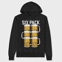 Beer Sixpack, Hanorac Oversize Barbati (Unisex)